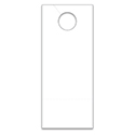 Hang Tags with Perf - White - 3 1/2" X 8 1/2" - Qty. 250