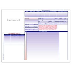 Laser Repair Order Landscape - LZR-RO-LA - 32# - Imprinted - Qty. 1 each