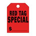 Hang Tags - Red Tag Special -  Large, Red - Qty. 50