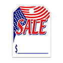 Hang Tag - Sale with Flag - 8.5" x 11.5" - Qty. 50