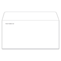 License Plate Envelope, IMPRINTED - LPEV-1 Moist & Seal - White - Qty. 1 ea